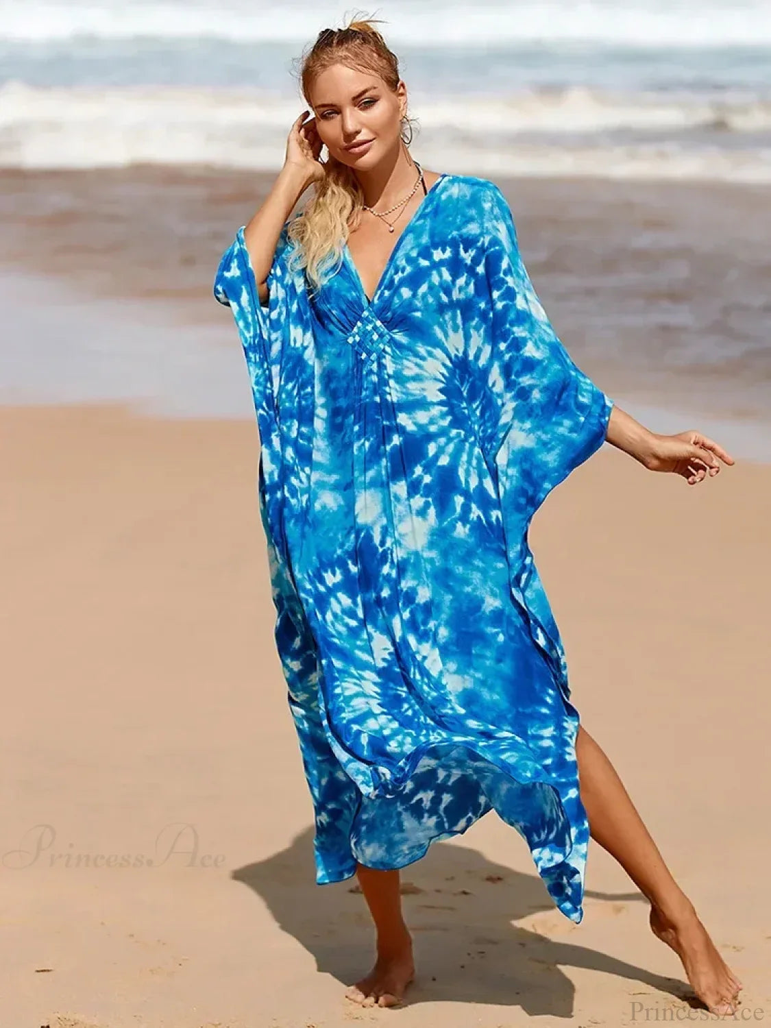 Zebra Stripes Long Dress Cover Up color11 / One Size