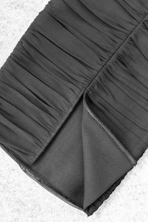 Zia Bodycon Wrap Dress - Classic Black